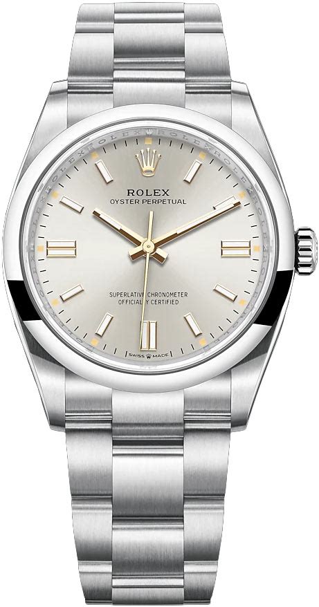 rolex op silver 36|rolex oyster 36mm price.